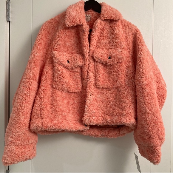 NWT! - Free People | Teddy Swing Sherpa Jacket - Picture 10 of 14